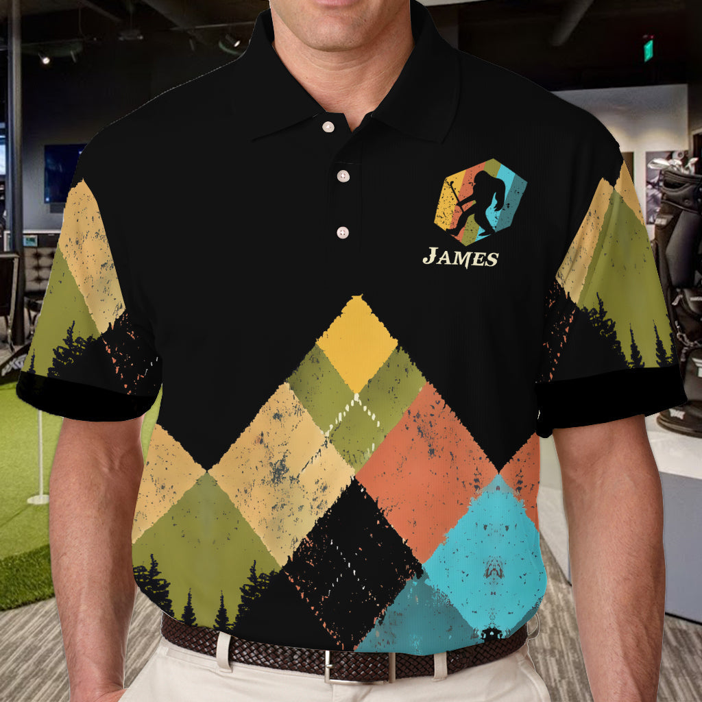 Looking For Golf Balls - Personalized Golf Polo Shirt