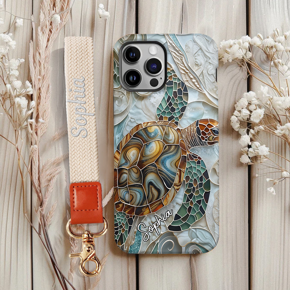 Love Turtles - Personalized Turtle Full Print Phone Case