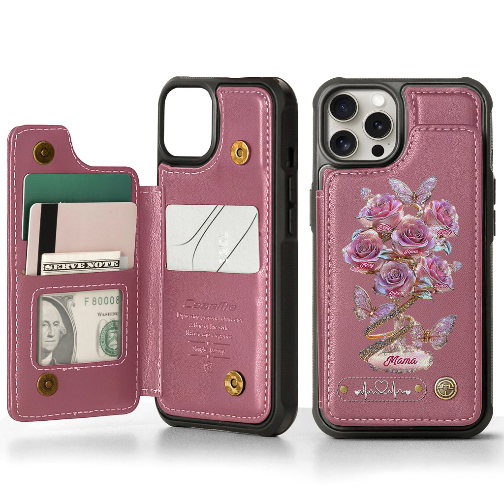 Best Mom Ever - Personalized Mother Wallet Phone Case