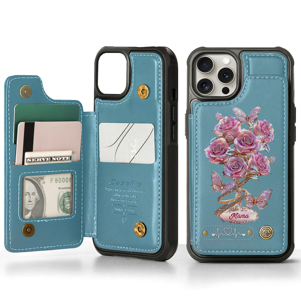 Best Mom Ever - Personalized Mother Wallet Phone Case