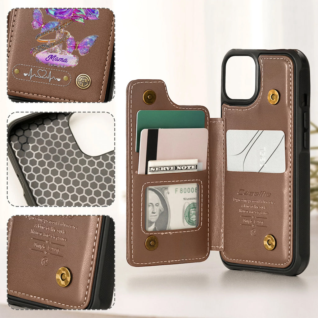 Best Mom Ever - Personalized Mother Wallet Phone Case