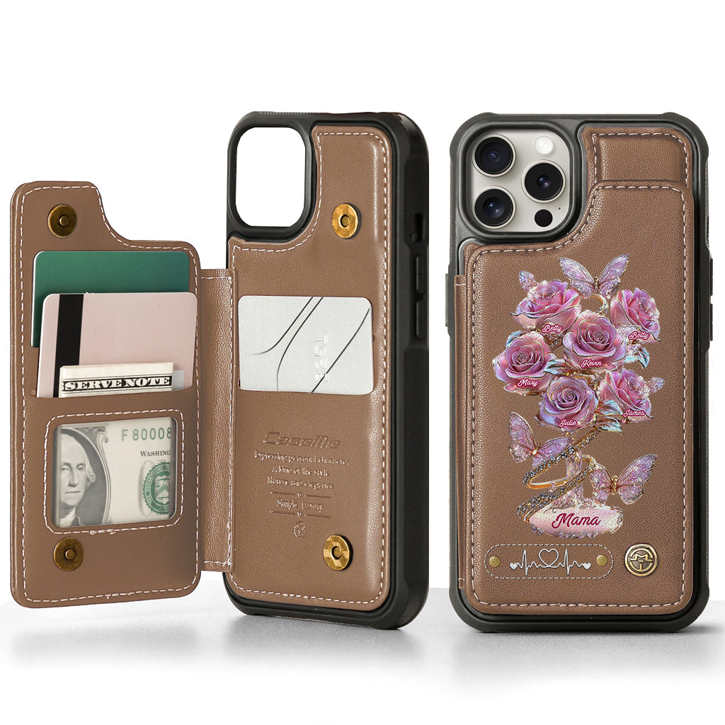 Best Mom Ever - Personalized Mother Wallet Phone Case