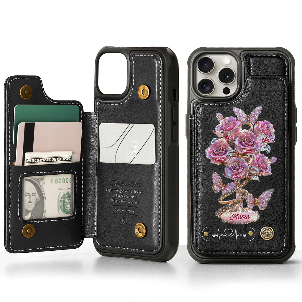 Best Mom Ever - Personalized Mother Wallet Phone Case