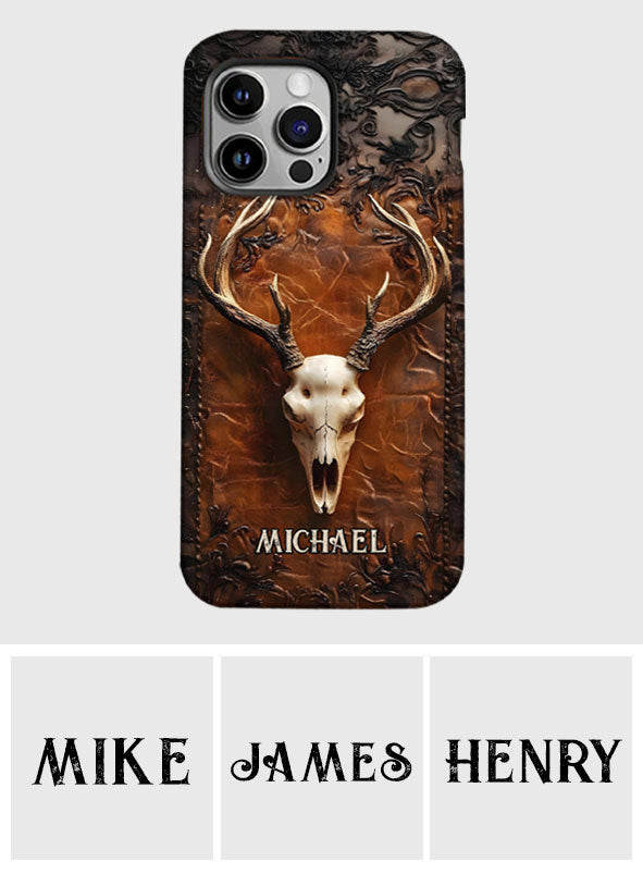 Passionné de chasse - Coque de téléphone personnalisée avec motif intégral sur le thème de la chasse