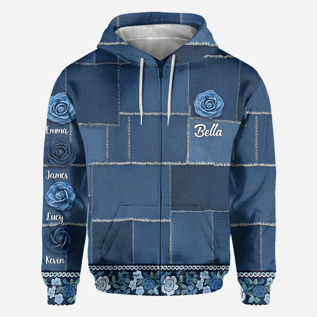 Best Gift For Mom, Grandma - Personalized Mother All Over Shirt