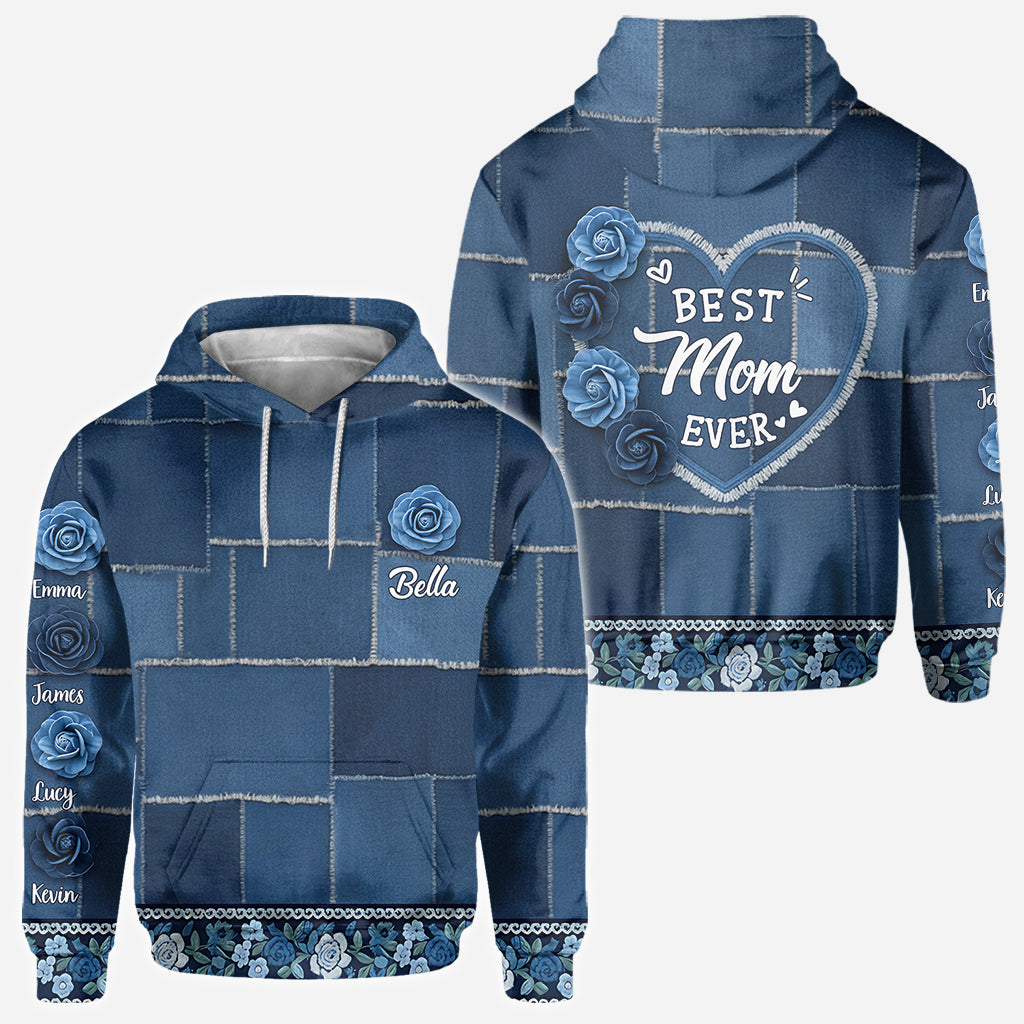 Best Gift For Mom, Grandma - Personalized Mother All Over Shirt