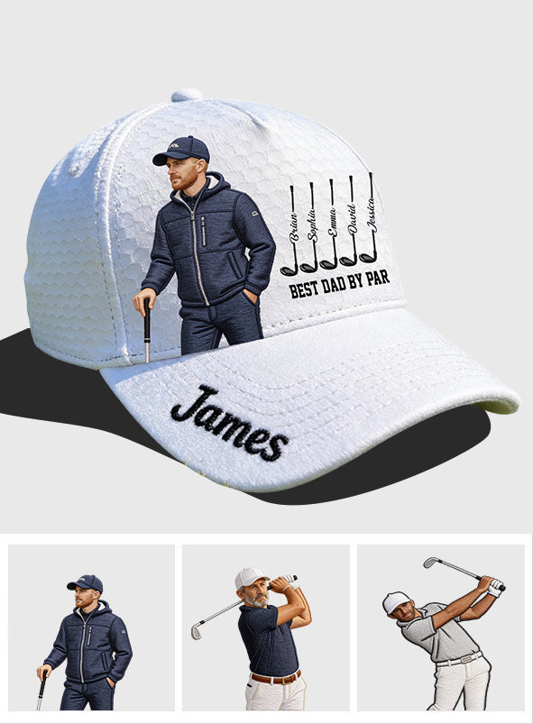 Bester Papa - Personalisierte Golf Classic Cap