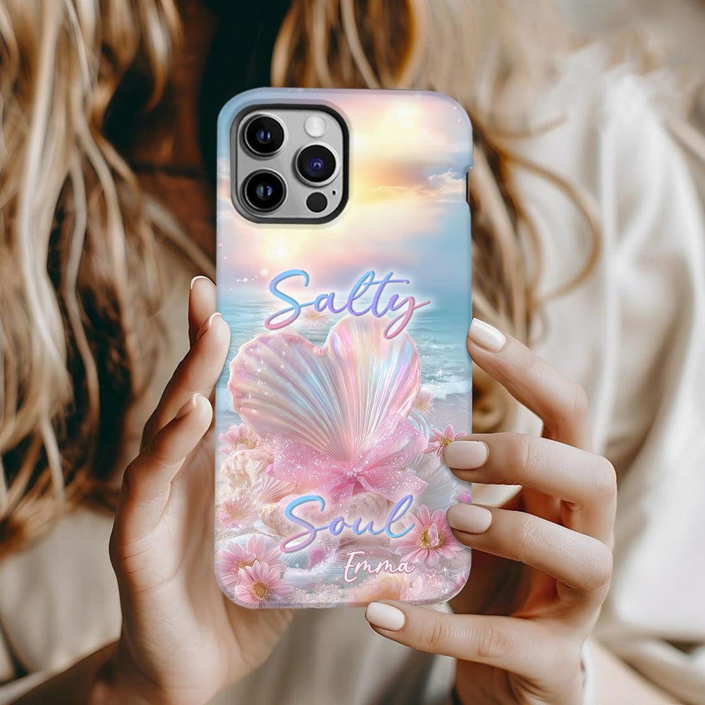 Salty Soul - Personalized Sea Lover Full Print Phone Case