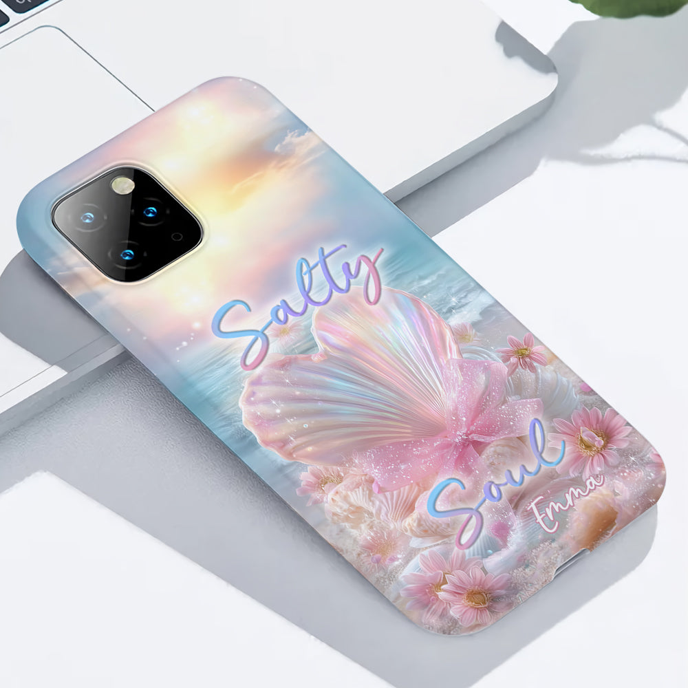 Salty Soul - Personalized Sea Lover Full Print Phone Case