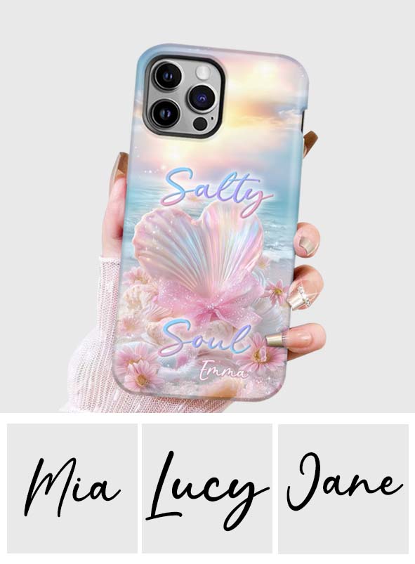 Salty Soul - Personalized Sea Lover Full Print Phone Case