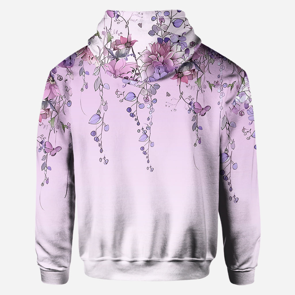 Mother And Children Butterfly - Personalized Mother All Over Shirt