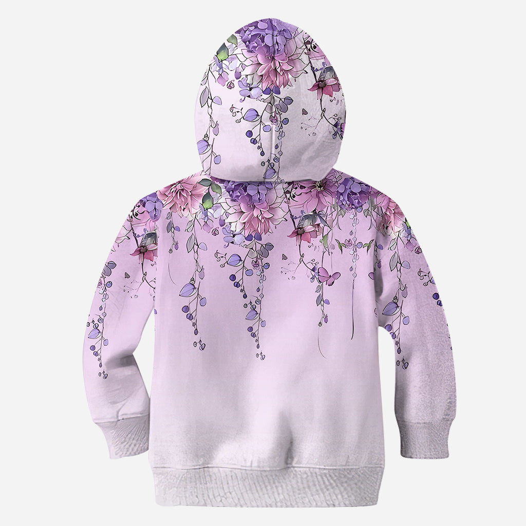 Mother And Children Butterfly - Personalized Mother All Over Shirt
