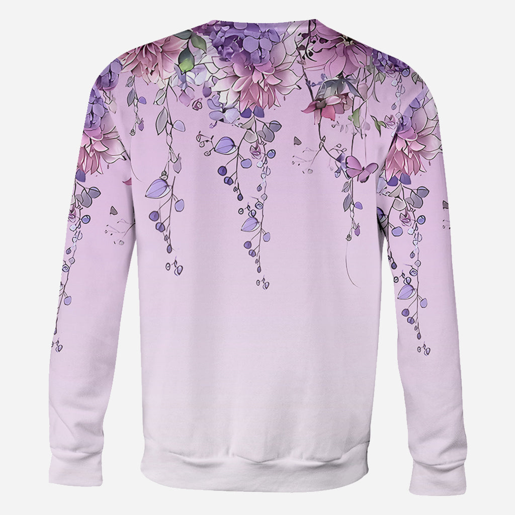 Mother And Children Butterfly - Personalized Mother All Over Shirt