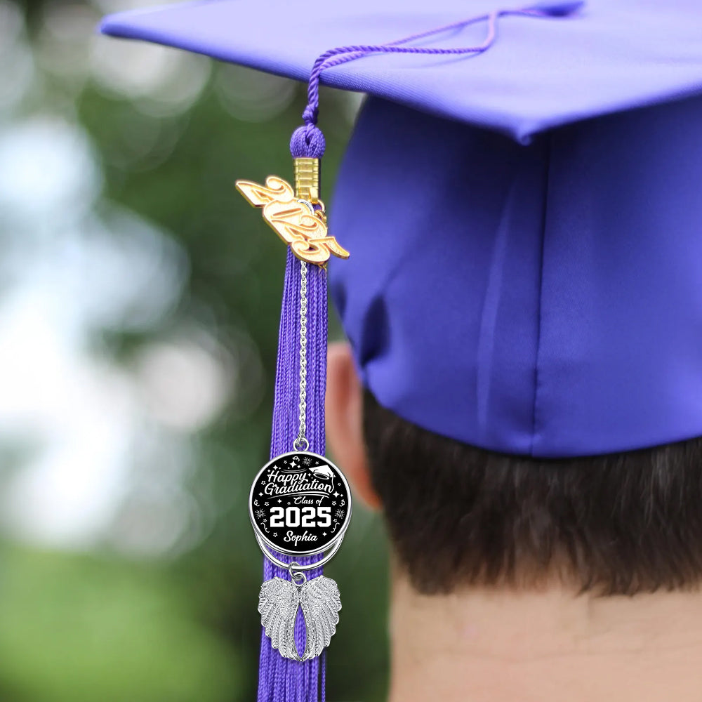 Happy Graduation - Personalized Graduation Wings Ornament