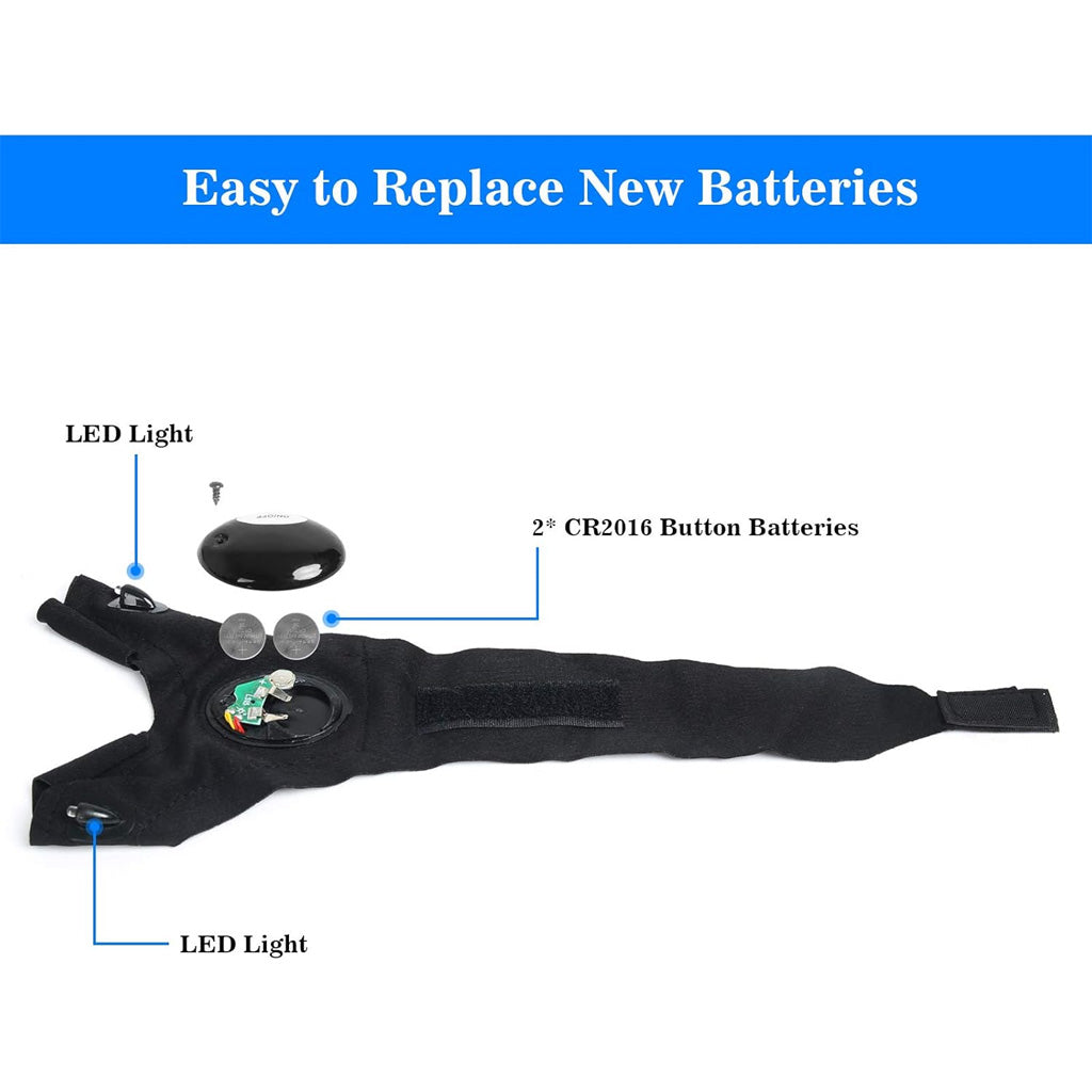 LED Flashlight Gloves