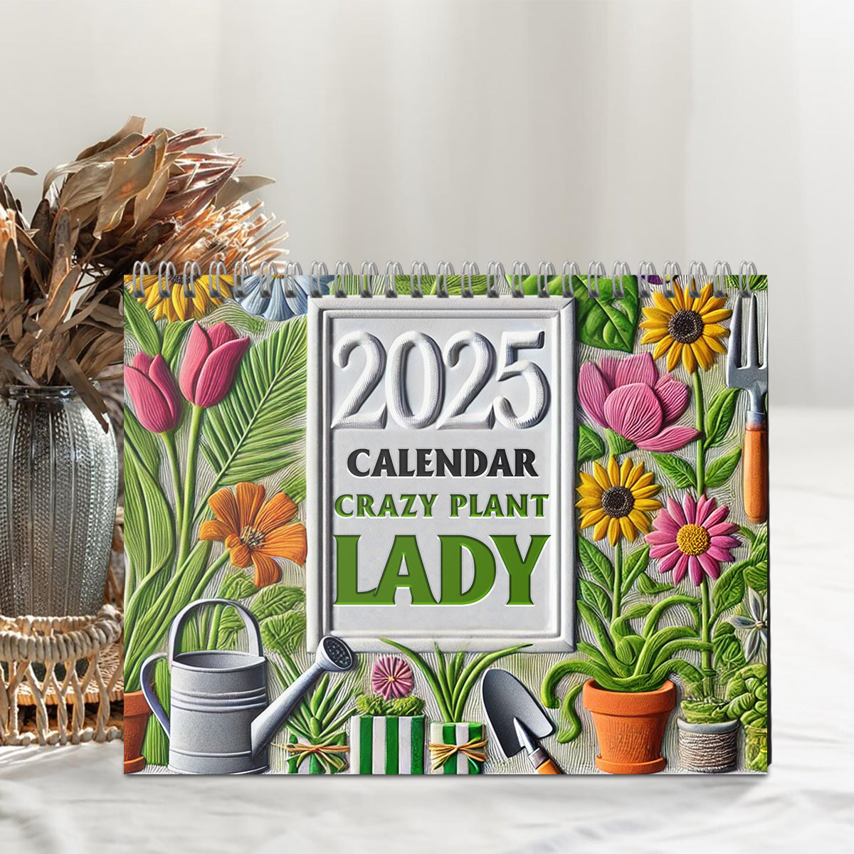Gardening Lovers Calender - Personalized Gardening Wall Calendar & Desk Calendar