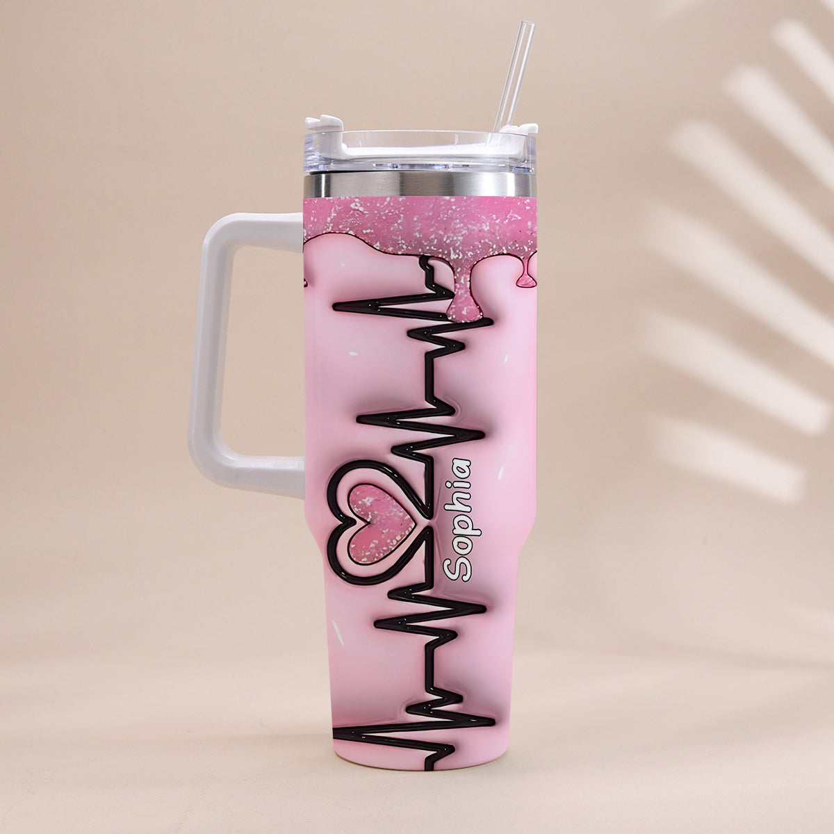 Nurse Life - Personalized Nurse Tumbler With Handle