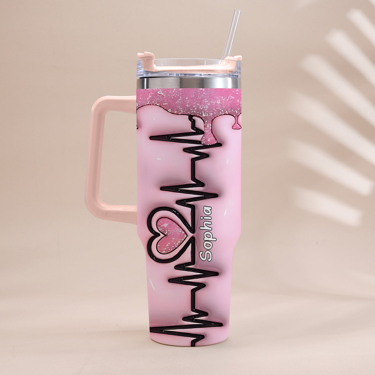 Nurse Life - Personalized Nurse Tumbler With Handle