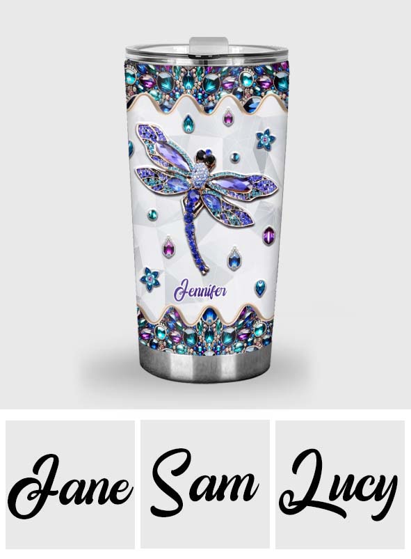 Gobelet libellule personnalisé Love Dragonfly - Gobelet libellule