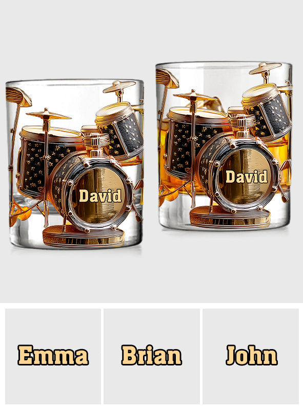Verre à whisky personnalisé « Batteur génial »