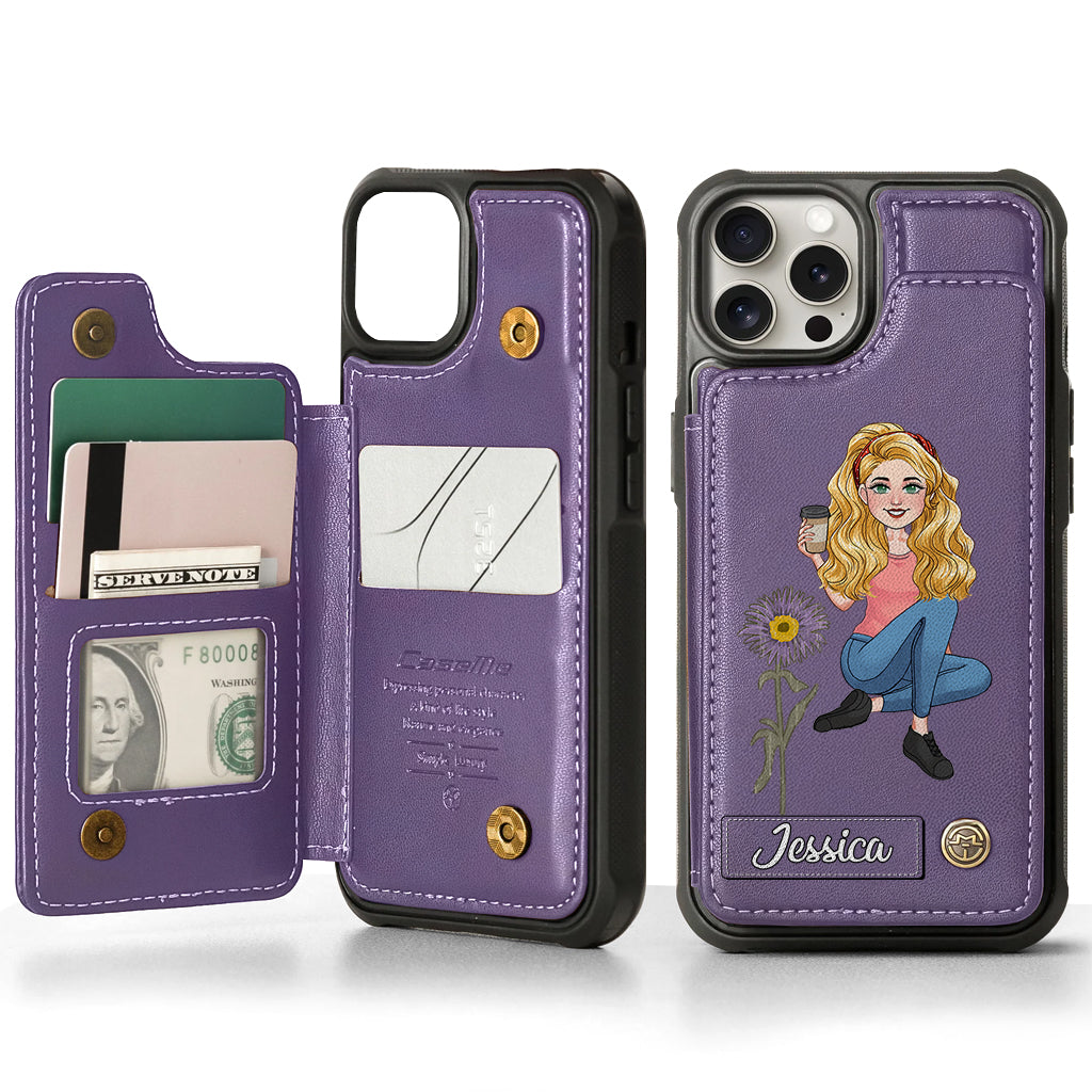 Gift For Friends Birth Month - Personalized Bestie Wallet Phone Case