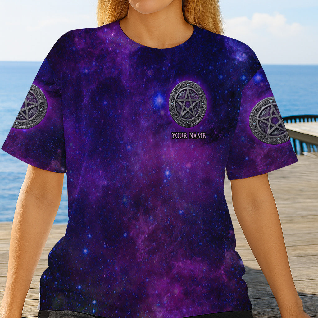 Witch Symbol - Personalized Witch All Over Shirt