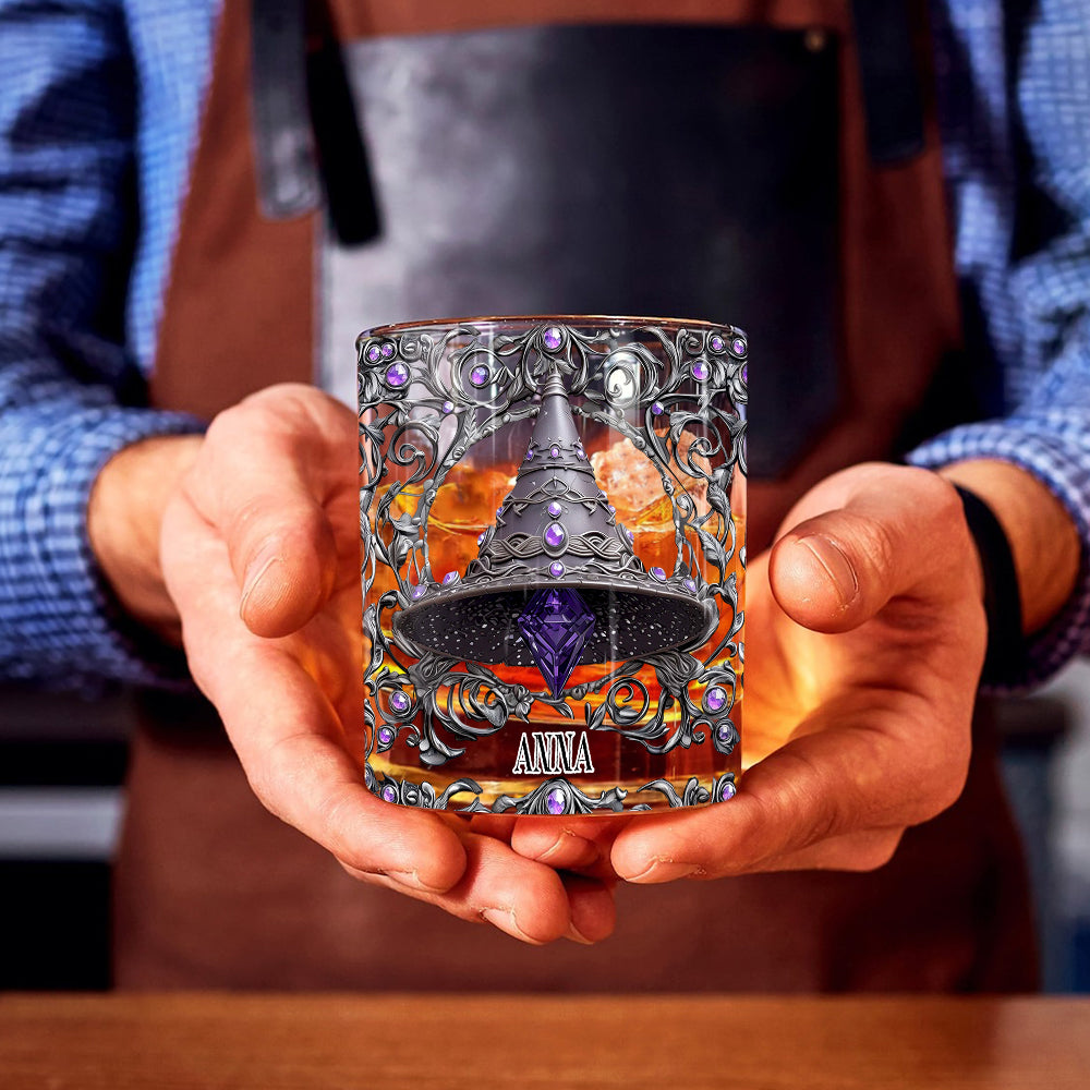 Whiskey Witches - Personalized Witch Whiskey Glass