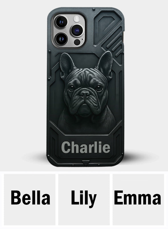 Meilleure maman/papa de chien - Coque de téléphone personnalisée avec impression intégrale de chien