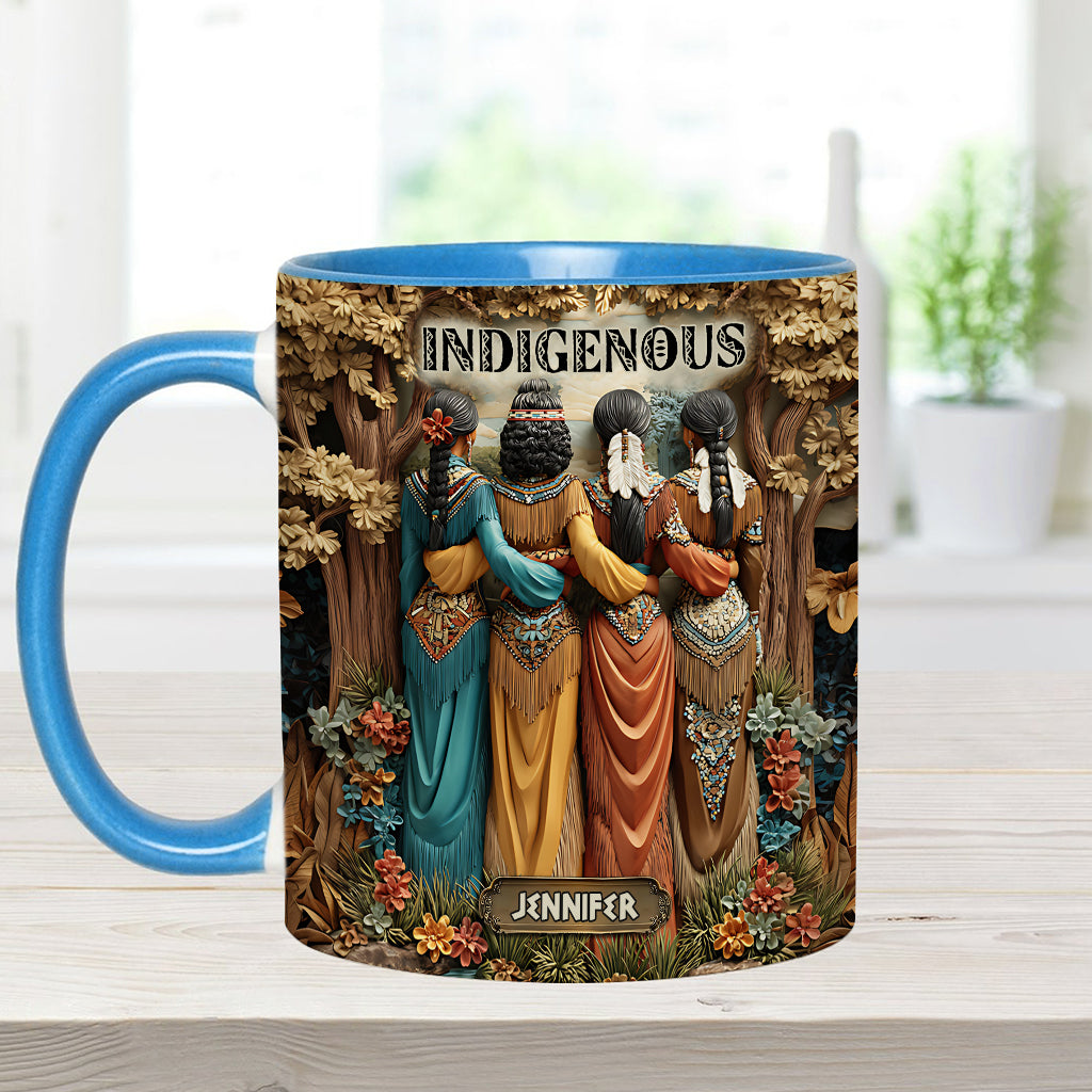 Indigenous - Personalized American Indian Accent Mug