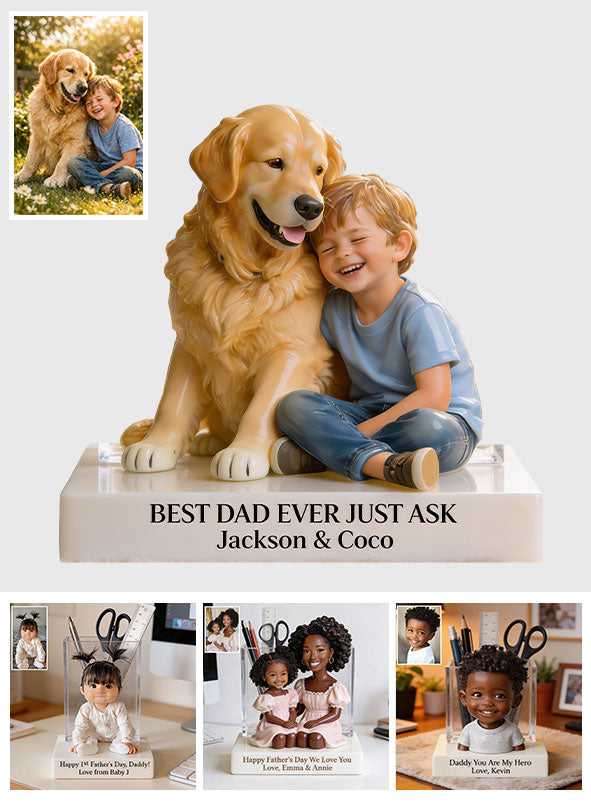 Perfektes Geschenk zum Vatertag - Personalisierter Acryltopf
