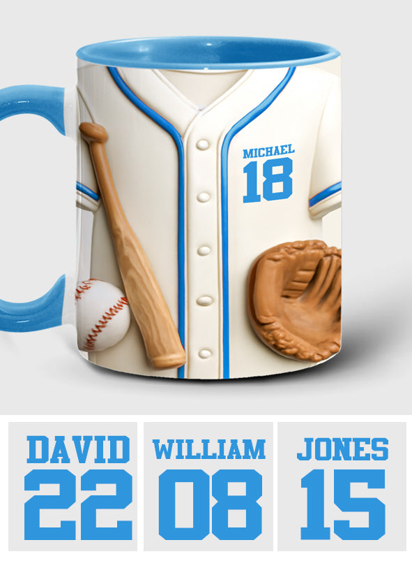 Baseball ist mehr als nur ein Spiel – Personalisierte Baseball-Tasse