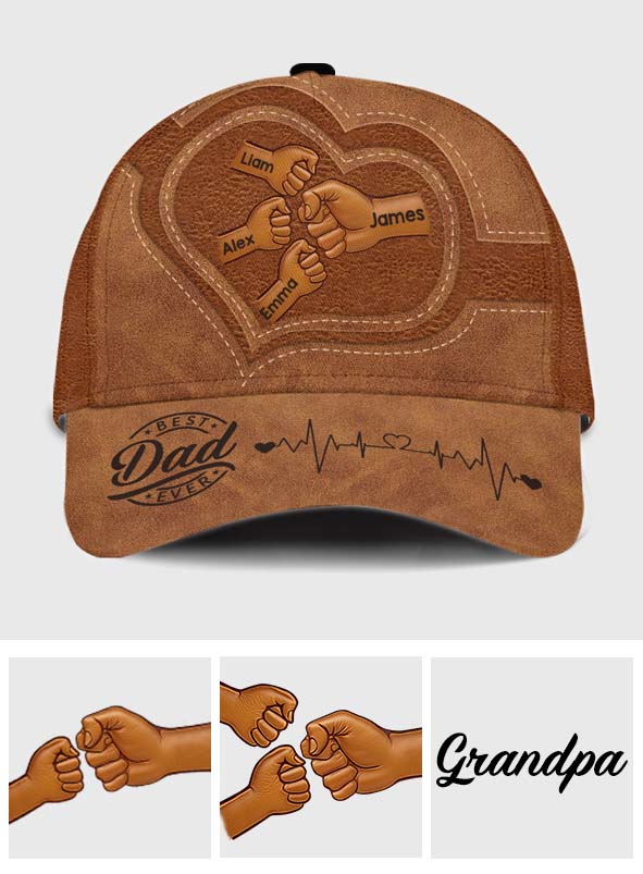 Best Dad/ Pop/ Papa... Ever - Personalized Father Classic Cap