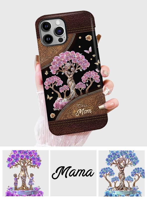 The Love Between Mother And Her Kids - Personalized Mother Full Print Phone Case