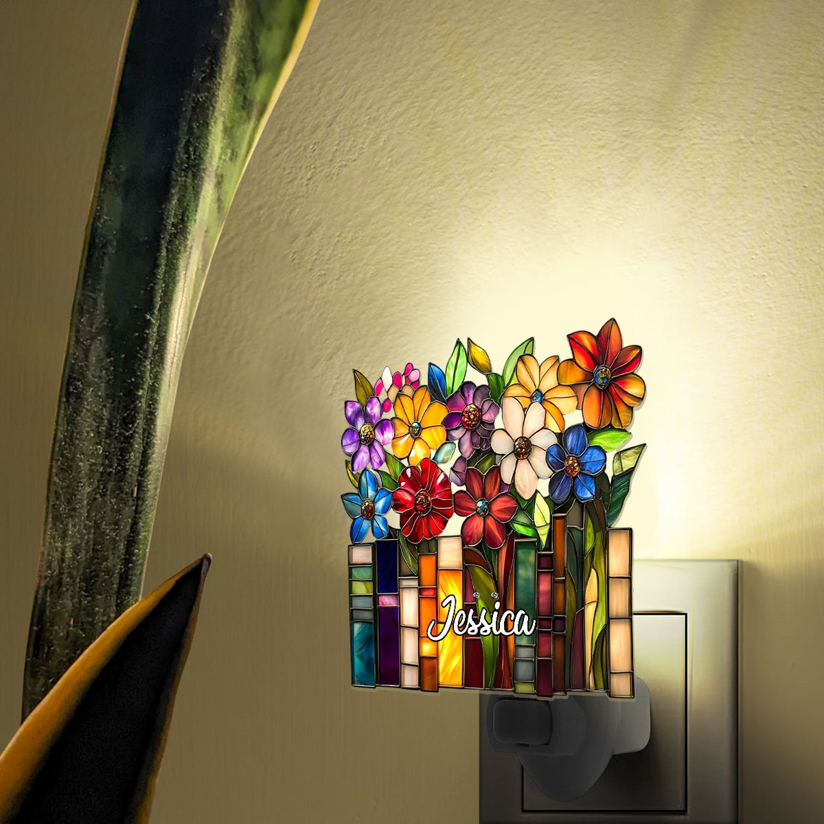 Book Lovers - Personalized Book Acrylic Plug-In Night Light