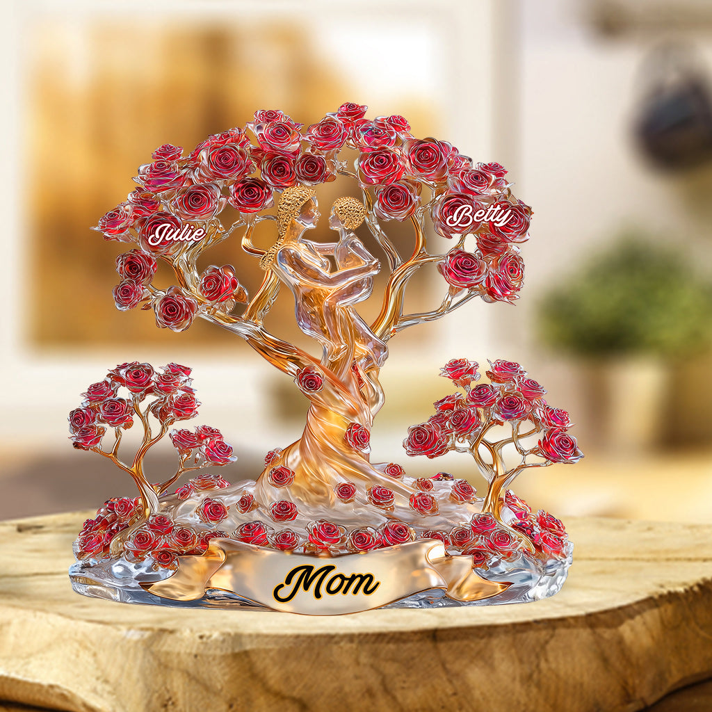 Best Mom Ever - Personalized Mother Custom Shaped Acrylic Plaque