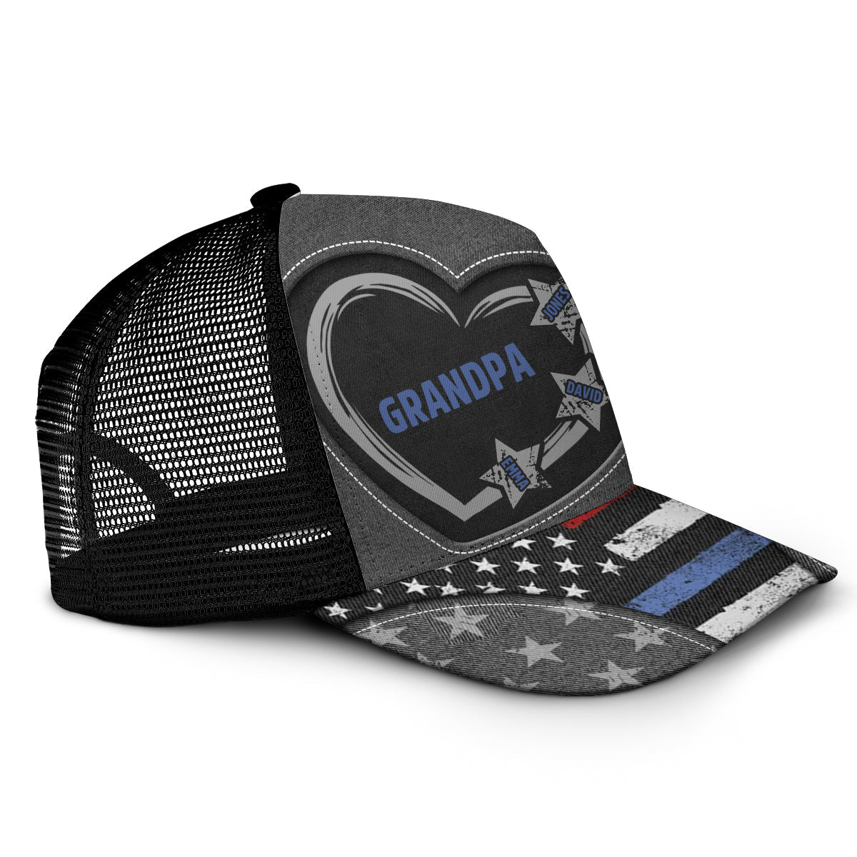 American Dad/ Papa... - Personalized Father Trucker Hat