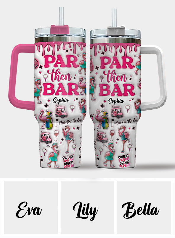 Par Then Bar - Gobelet de golf personnalisé avec poignée