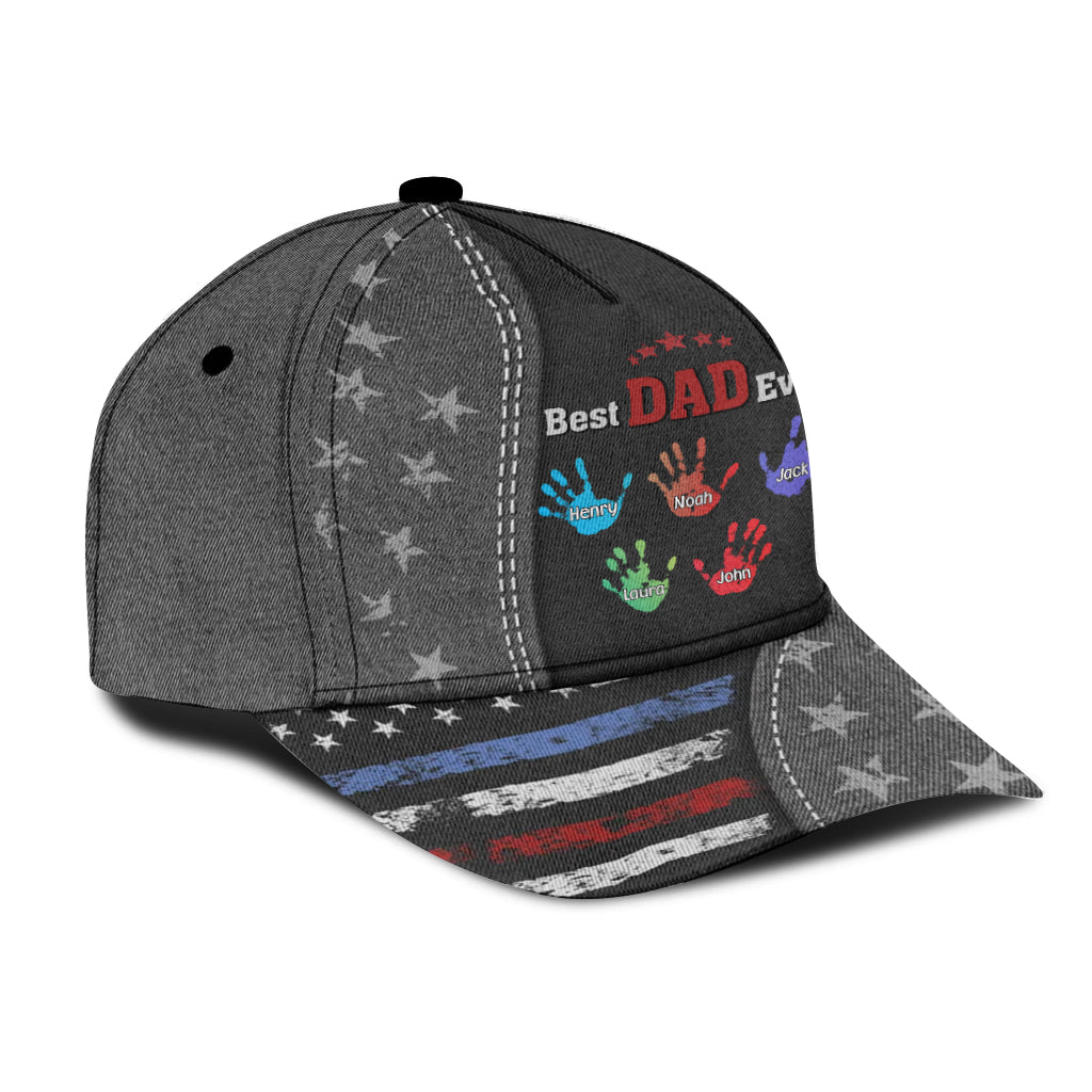 Best Dad Ever - Personalized Father Classic Cap