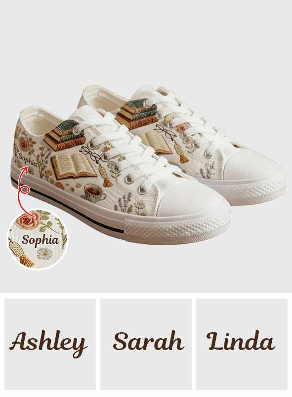 Bücherliebhaber – Personalisierte Buch-Sneaker