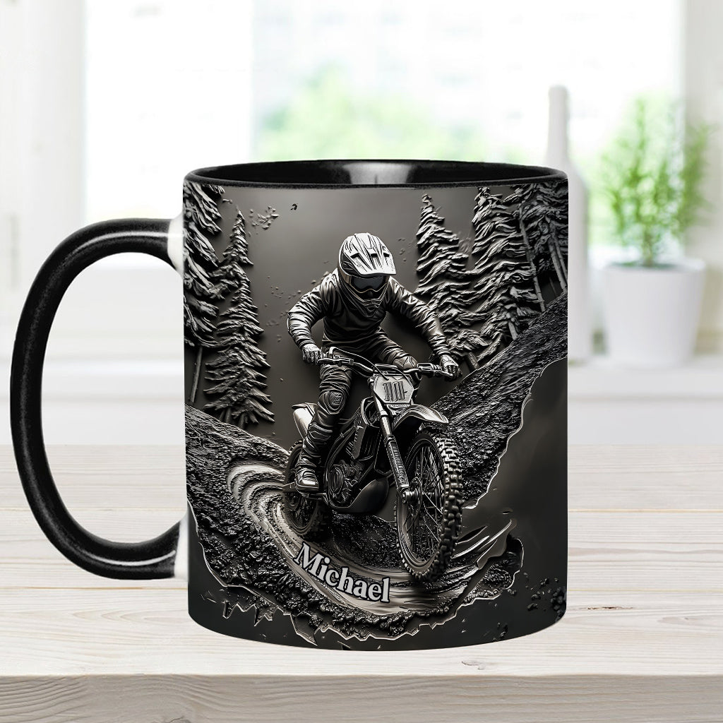 Moto Life - Personalized Dirt Bike Accent Mug