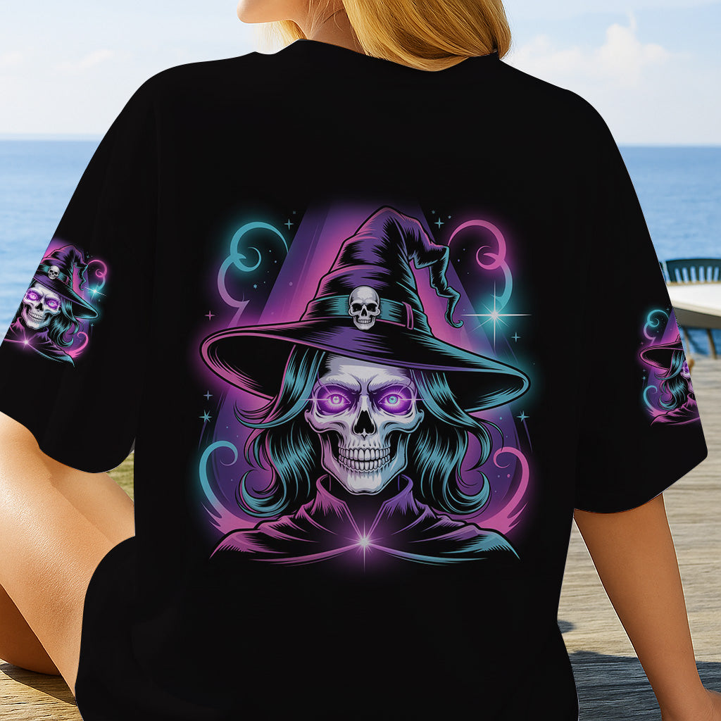 Hello My Friend - Personalized Witch All Over Shirt