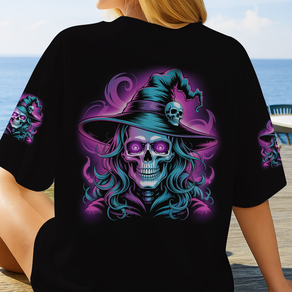 Hello My Friend - Personalized Witch All Over Shirt