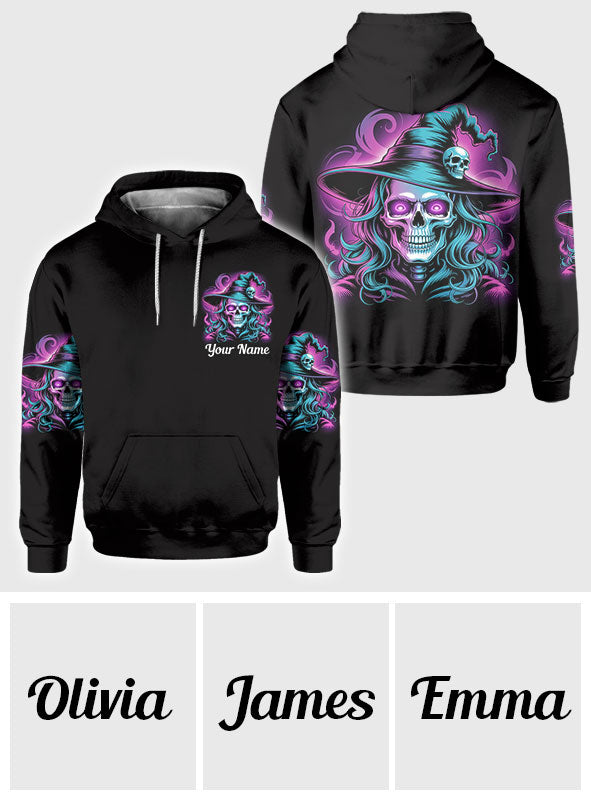 Hello My Friend - Personalized Witch All Over Shirt