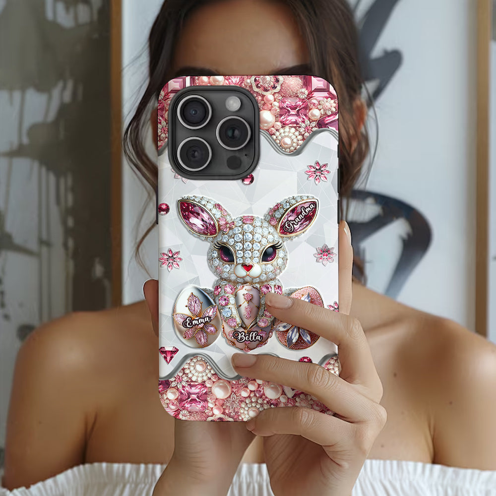Easter Bunny - Personalized Grandma Full Print Phone Case