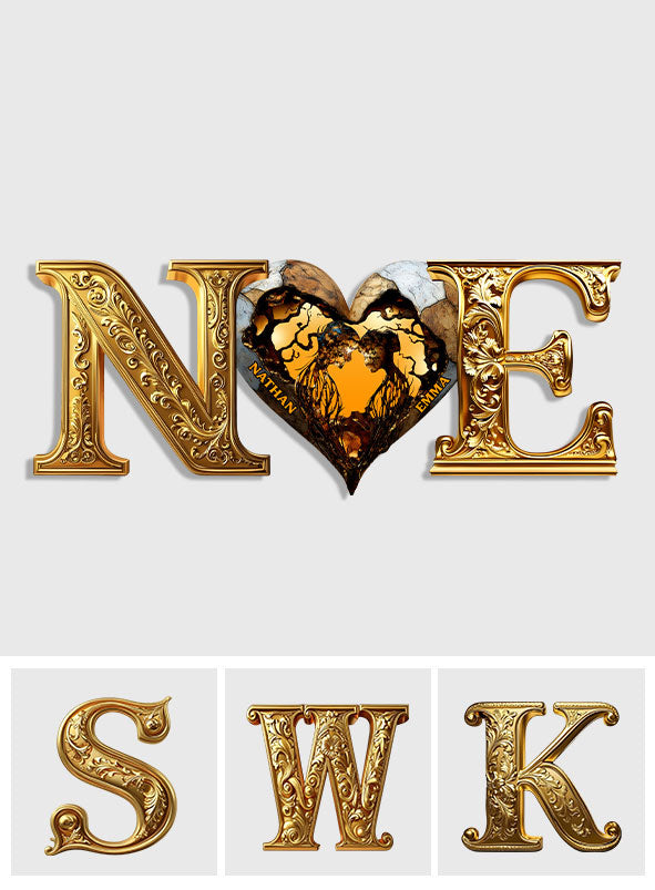 You & Me We Got This - Personalized Couple Cut Metal Sign