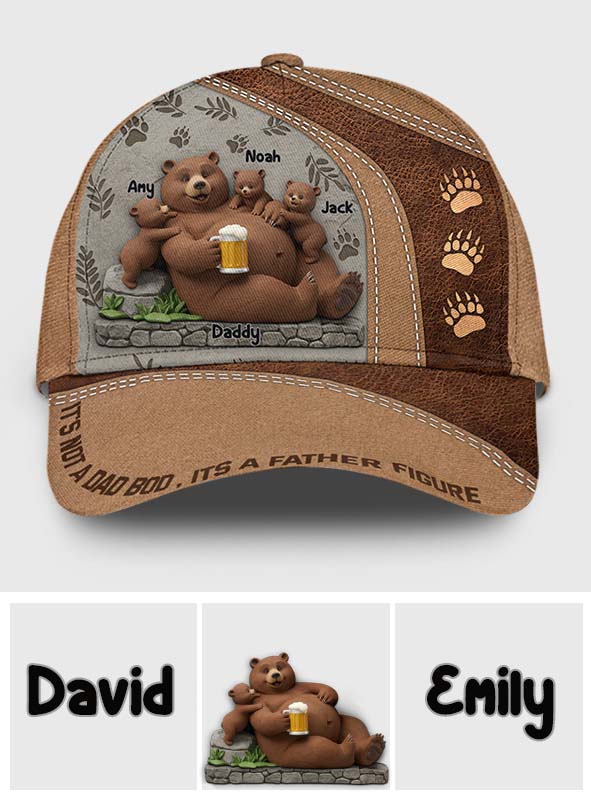It's Not A Dad Bod - Personalized Father Classic Cap