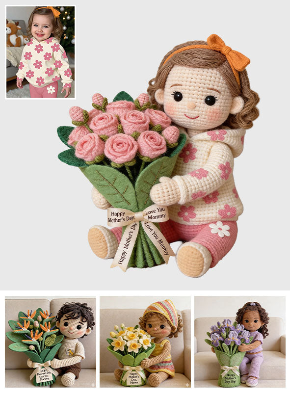 Einzigartiges Muttertagsgeschenk - Personalisierte Premium Kunstfell-Kissen