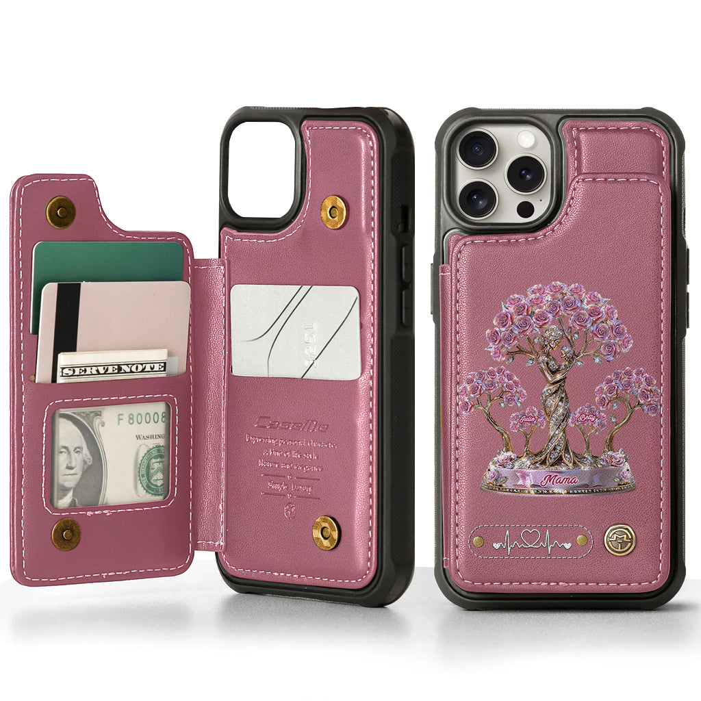 Best Mom Ever - Personalized Mother Wallet Phone Case