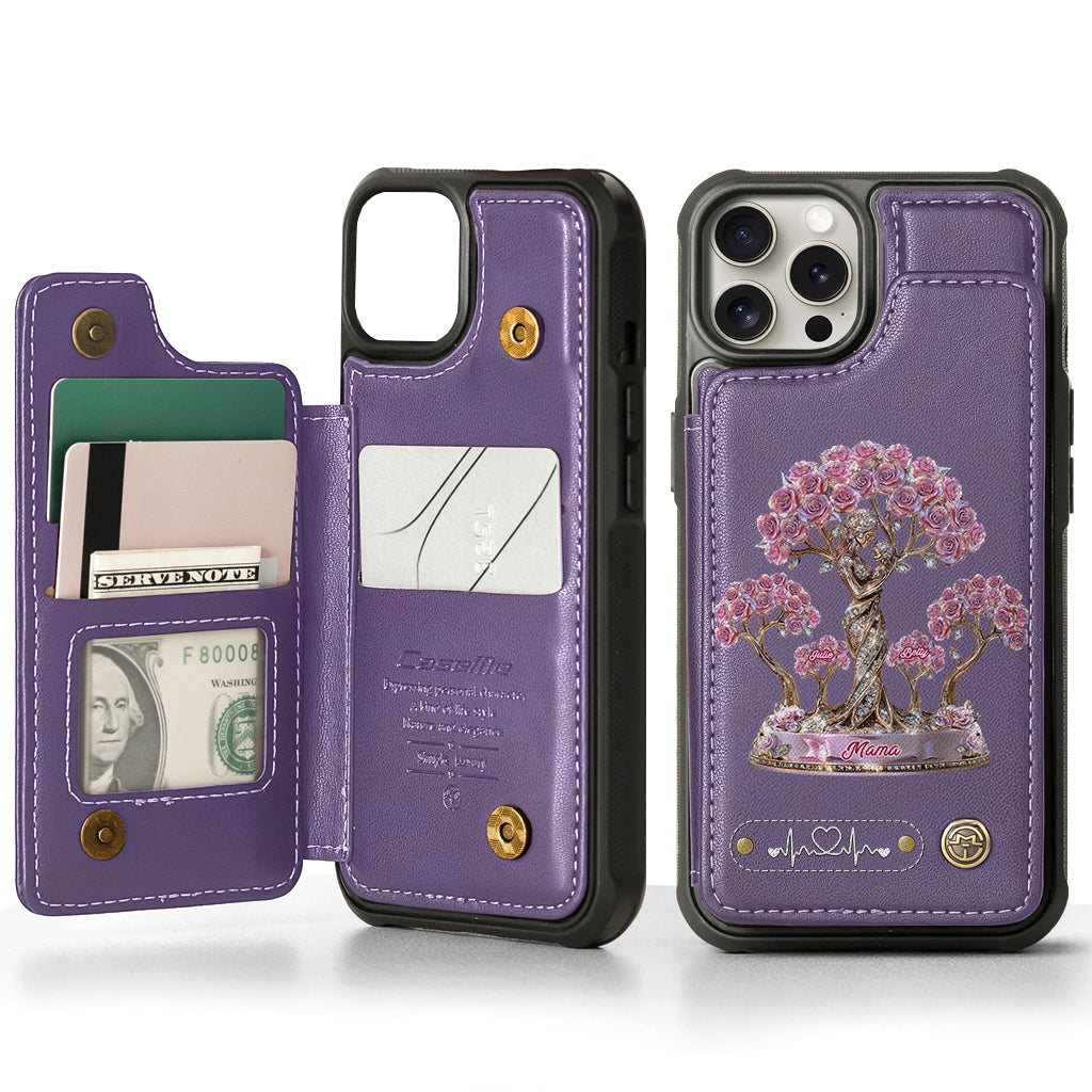 Best Mom Ever - Personalized Mother Wallet Phone Case