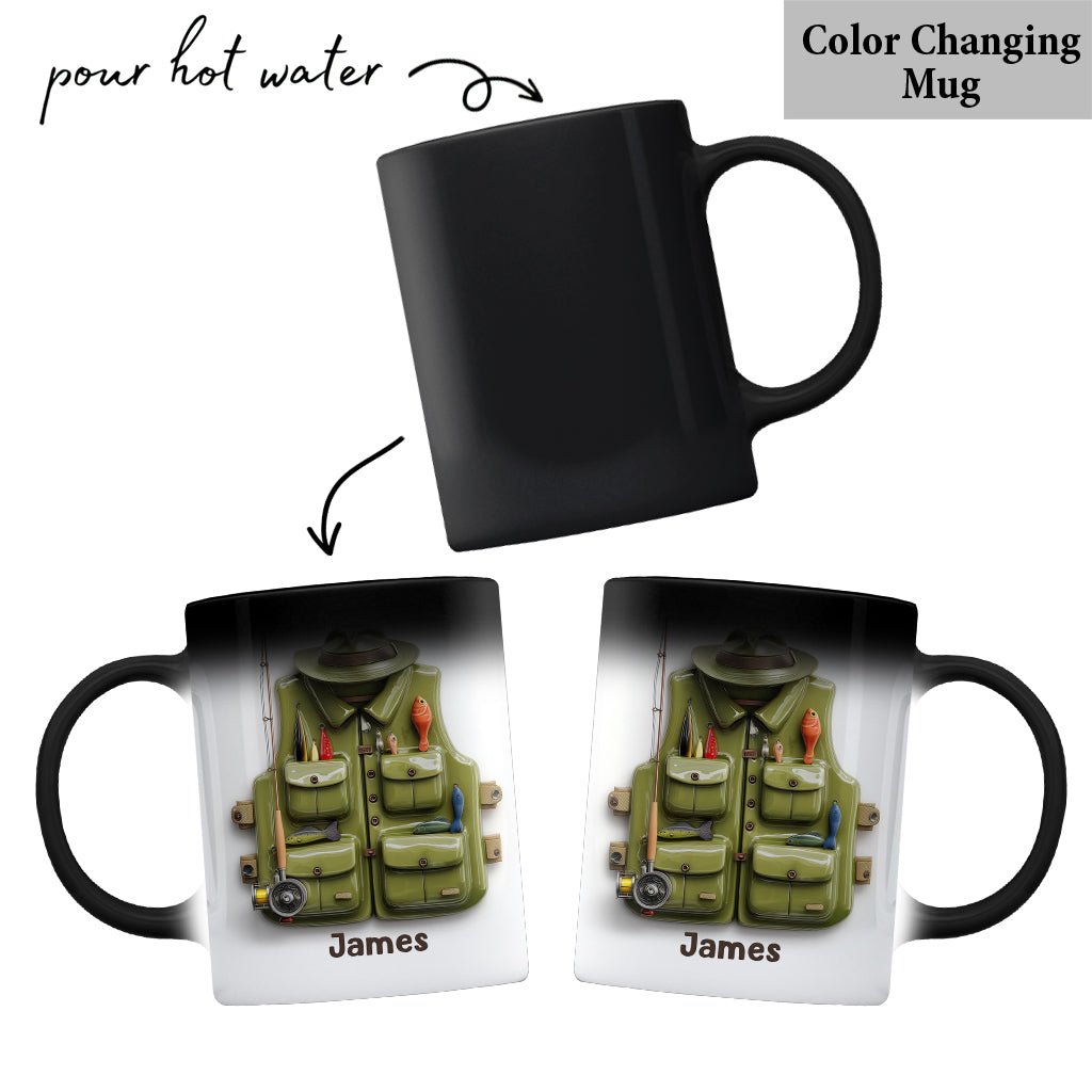 Fishing Vest - Personalized Fishing Mug